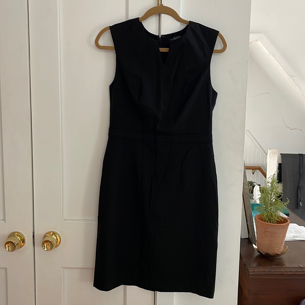 The limited black dress barely worn